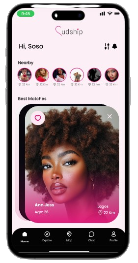 Cudship app screenshot