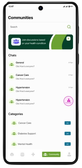 health app screenshot